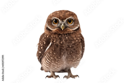 Nocturnal Majesty New Caledonian Owlet Night Secrets Isolated On Transparent Background