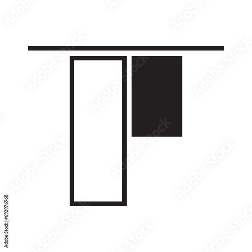 Alignment icons vector
