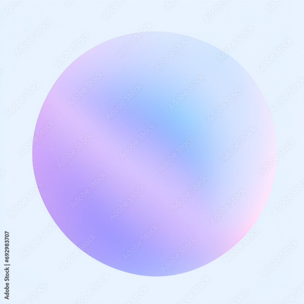 Abstract purple and blue Circle on white background