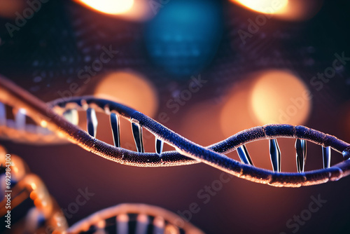 Molecular Harmony: Exploring the Genetic Symphony Through Macroscopic DNA Photography