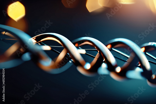 Molecular Harmony: Exploring the Genetic Symphony Through Macroscopic DNA Photography photo