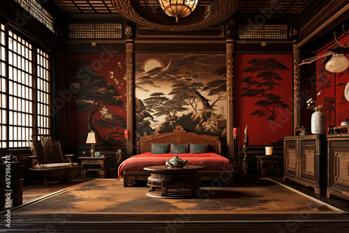 oriental japanese room photo