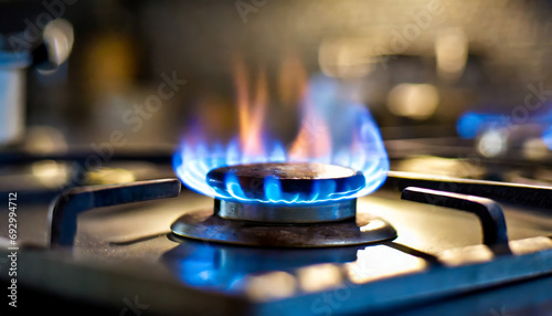Blue Flame Gas Stove: Efficient and Powerful Kitchen Appliance