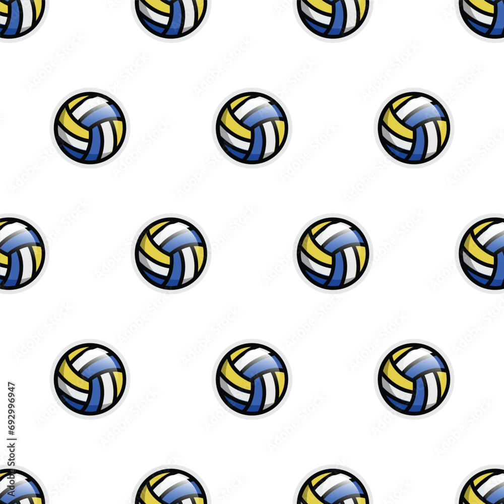 Volleyball sport pattern art design vector Volleyball sport pattern art design vector