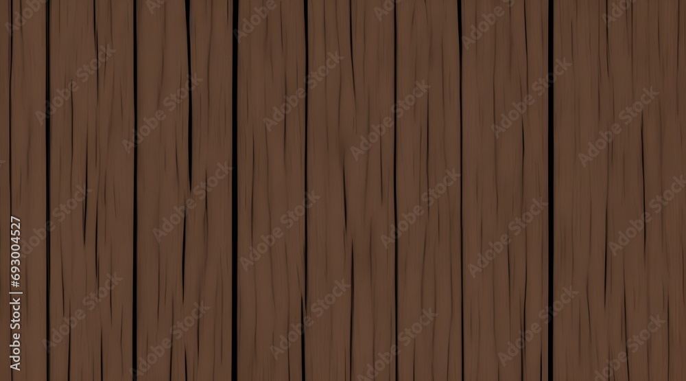 Fototapeta premium Abstract Brown Striped Wood Flooring Texture. Close-up of striped wood flooring in brown and textured pattern.