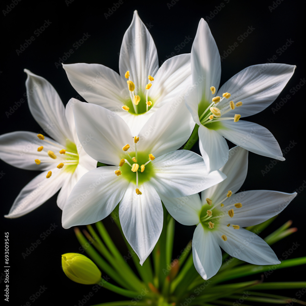 Star of bethlehem flower close-up