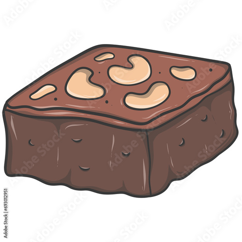 chocolate brownies cartoon