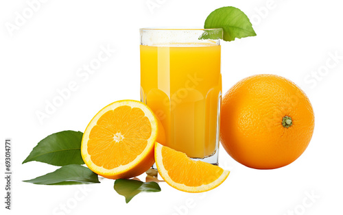 Savoring Fresh Orange Juice On Transparent PNG