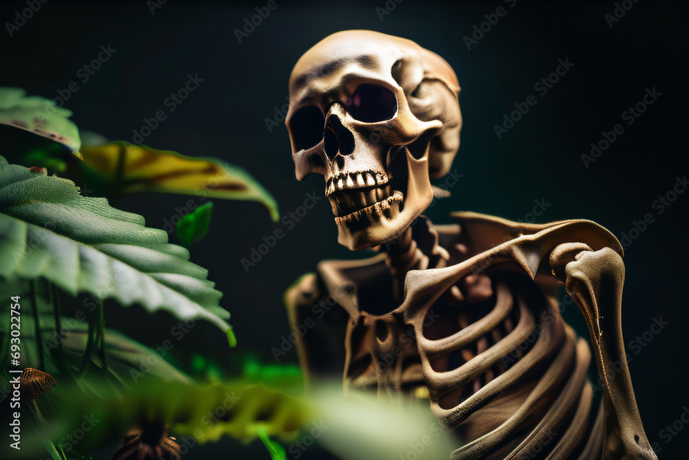 Eternal Reckoning: A Profound Exploration of Organic Resurgence Amidst Skeletal Remnants and Flourishing Fungal Ecosystems Eternal Reckoning: A Profound Exploration of Organic Resurgence Amidst Skeletal Remnants and Flourishing Fungal Ecosystems