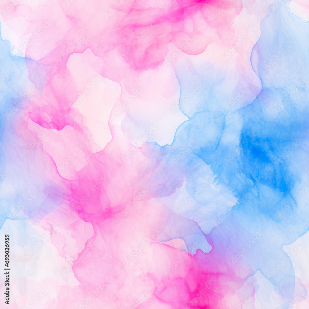 Texture Blue And Pink Watercolor Tile Seamless Fill Created Using Artificial Intelligence Texture Blue And Pink Watercolor Tile Seamless Fill Created Using Artificial Intelligence