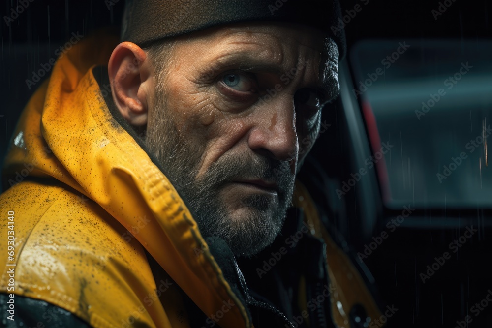 Taxi Driver Nighttime Journey in the Rain: A Behind-the-Wheel Perspective Taxi Driver Nighttime Journey in the Rain: A Behind-the-Wheel Perspective