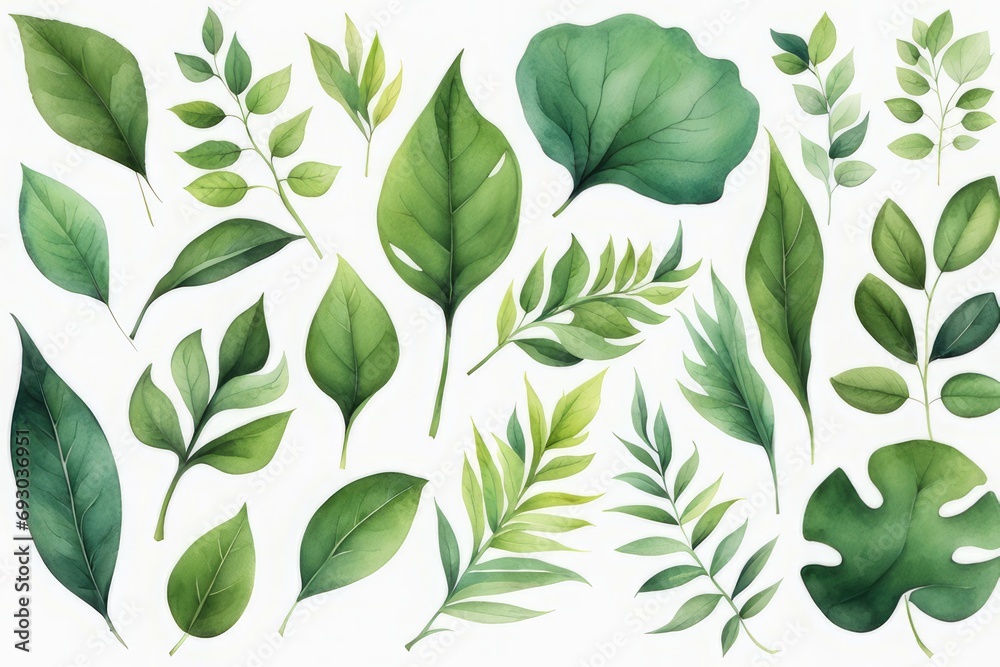 Abstract foliage and botanical background
Abstract foliage and botanical background