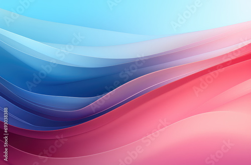 Gradient graphic in spring light pink and blue