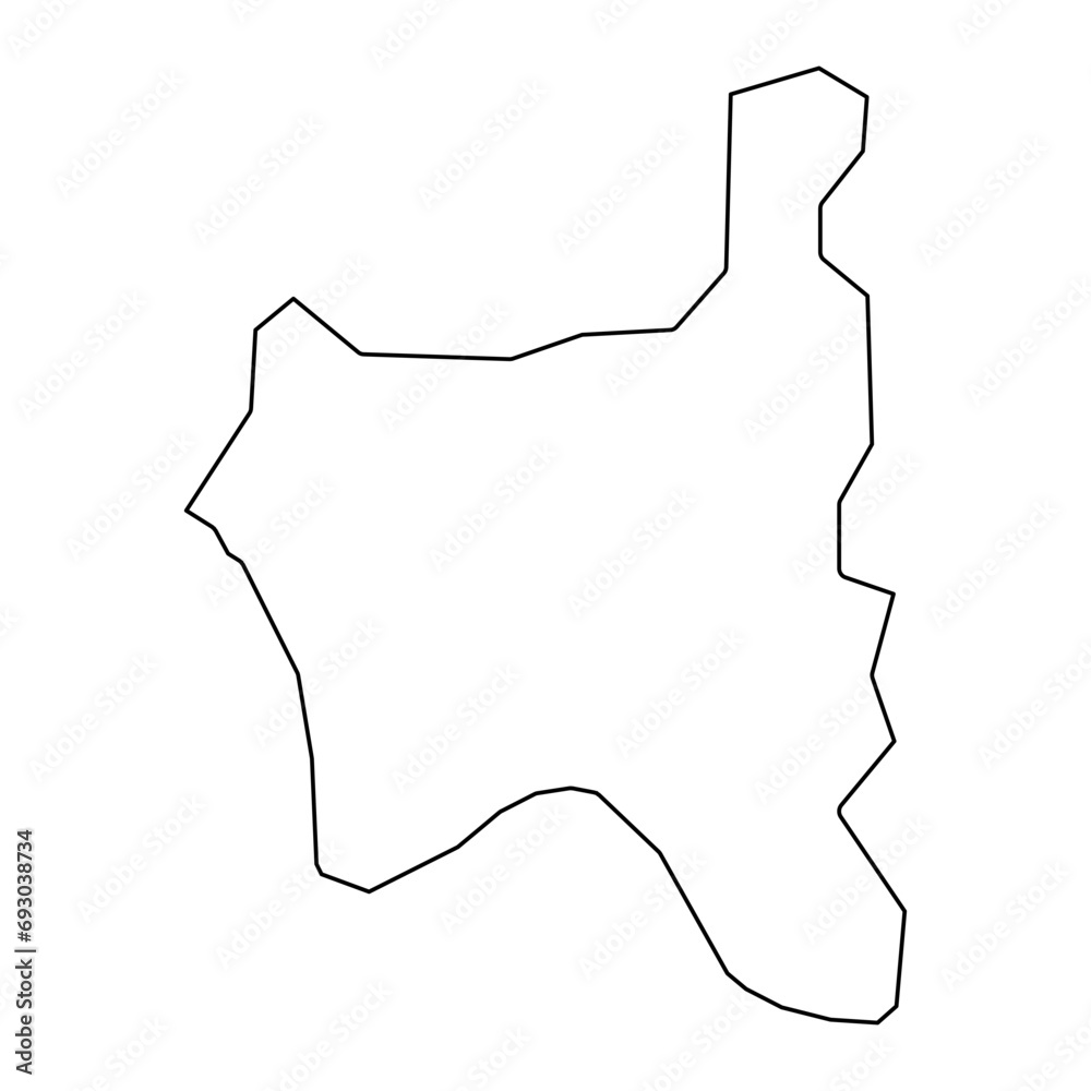 Kep province map, administrative division of Cambodia. Vector illustration. Kep province map, administrative division of Cambodia. Vector illustration.
