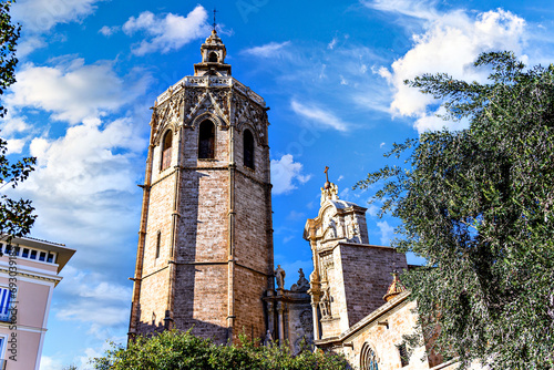 Quadro su tela Miguelete Tower of the Cathedral-Basilica Church of the Assumption of Our Lady o