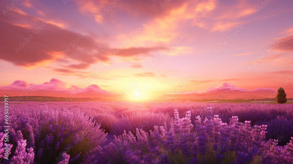 lavender field during summer sunset lavender field during summer sunset