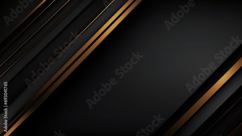 black and gold abstract background