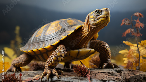 Turtle photo, generative ai