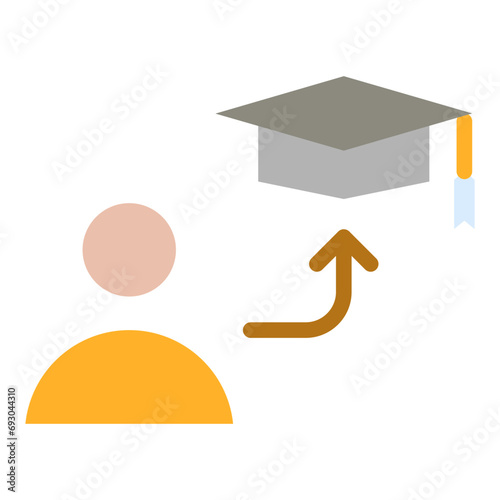 Student  Flat Icon