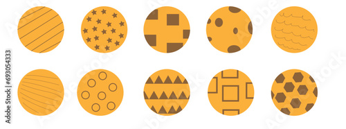 circles are topics with different geographical resources