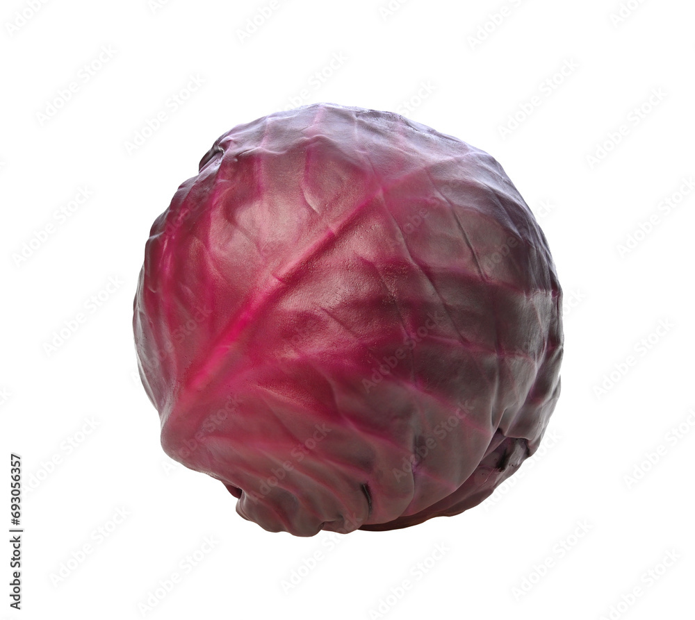 Red cabbage on transparent png Red cabbage on transparent png