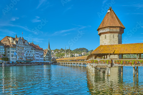 Lucerne, a medieval city on the lake