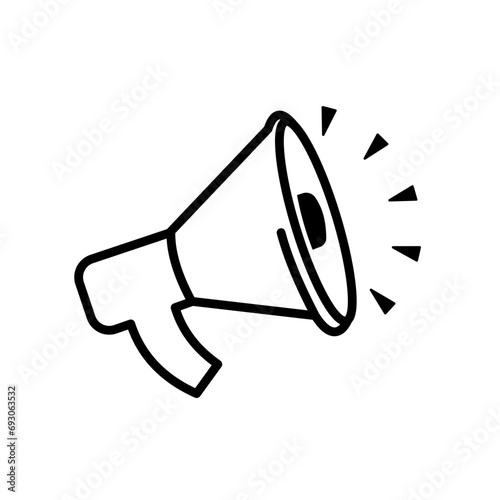 megaphone vector icon
