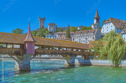 Lucerne, a medieval city on the lake
