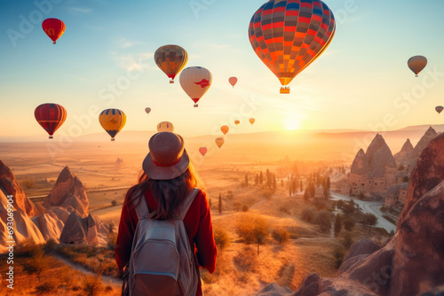 Dawn Delight: Cappadocia's Balloon Spectacle