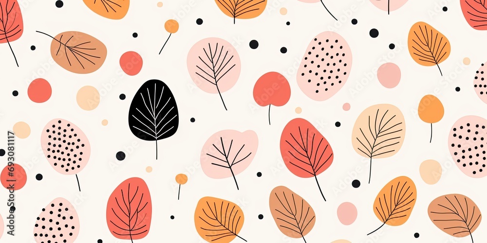 Abstract design, cute background. offering a delightful and visually pleasing aesthetic.