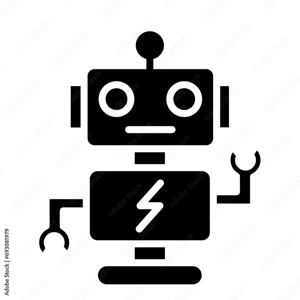 Fototapeta premium Robotic icon