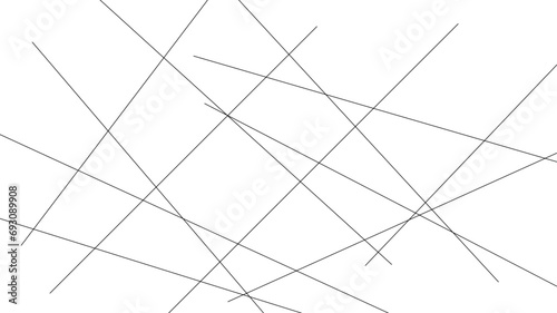 Random geometric line pattern on a transparent background. Random line low poly pattern. abstract seamless line vector. Random chaotic lines abstract geometric patterns of modern design. 
