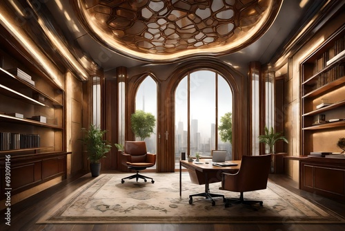 interior of an luxury office