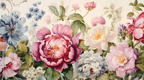 elegant floral pattern