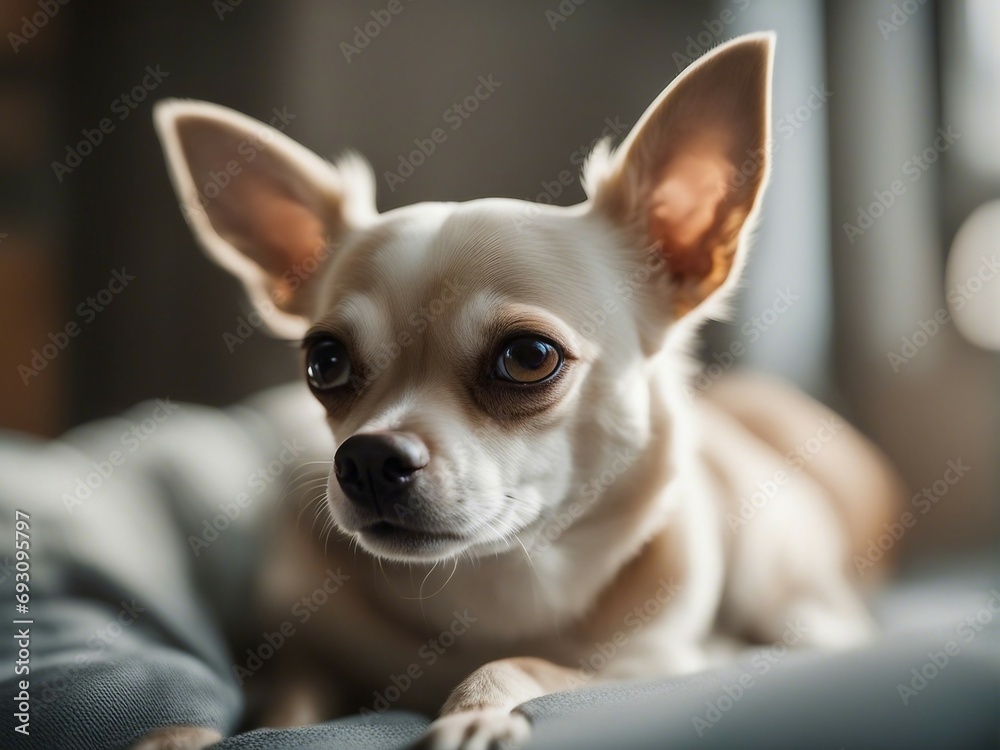 portrait of Chihuahua at home
