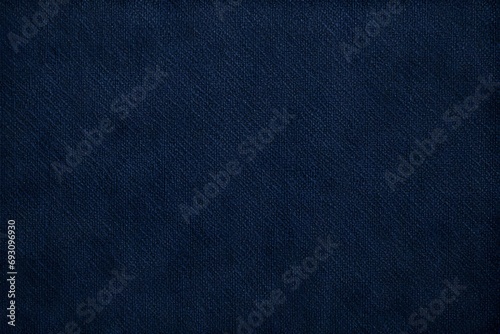 Ready frame for design, fine textile texture, dark blue abstract background