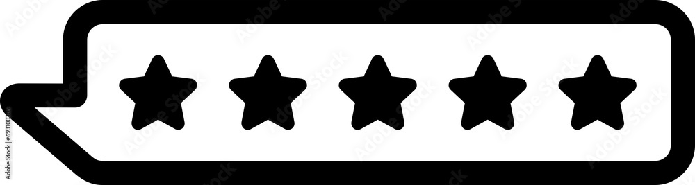 Client leaves 5 star rating icon. Customer review satisfaction feedback survey Client leaves 5 star rating icon. Customer review satisfaction feedback survey