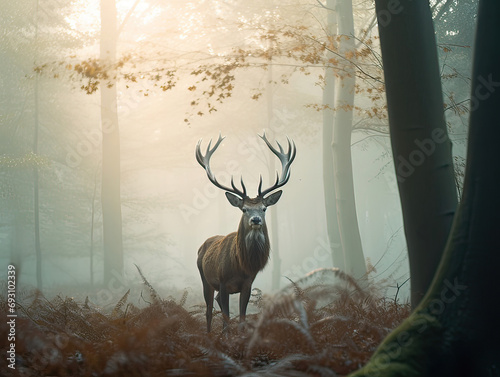 stag in the woods © RDO