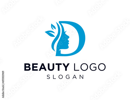 The logo design is about Beauty and was created using the Corel Draw 2018 application with a white background.