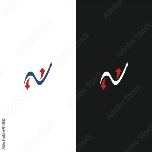 n letter logo design for fashion and beauty and spa company. n letter vector icon. n logo, n