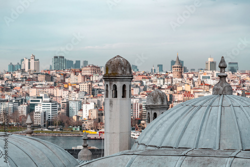 Panoramic view of Istanbul ...
