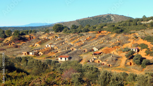 ancient storages of wine in Morales del Rey, Zamora