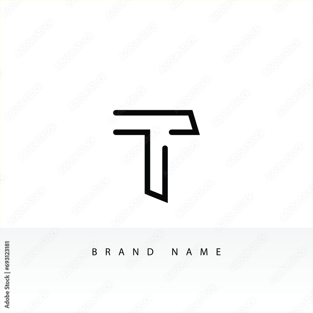 Creative and Vibrant Letter T Logo Design with Colorful Gradient Concept. T Logo with Blend Style for Business and Technology Brand Identity Creative and Vibrant Letter T Logo Design with Colorful Gradient Concept. T Logo with Blend Style for Business and Technology Brand Identity