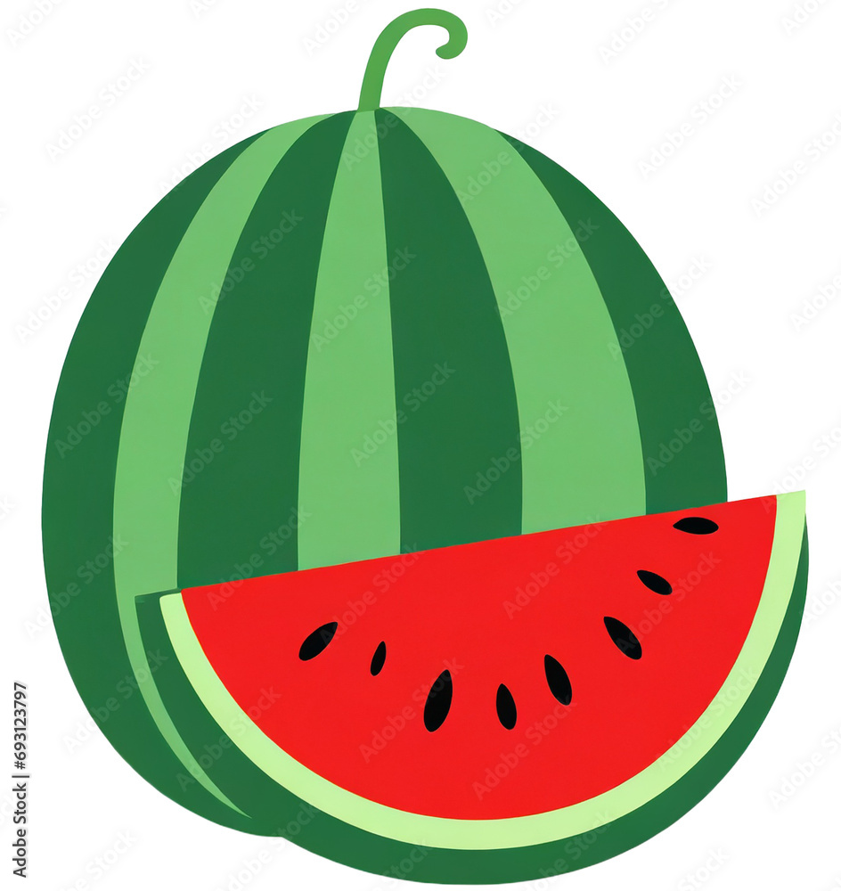 watermelon isolated on white watermelon isolated on white
