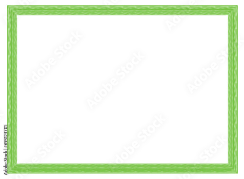 vintage frame with ornament, frame for a text and photo vector illustration