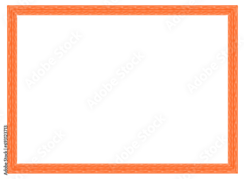 vintage frame with ornament, frame for a text and photo vector illustration