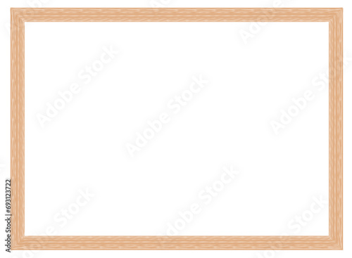 vintage frame with ornament, frame for a text and photo vector illustration