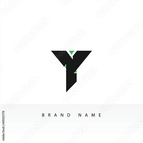 Free Download Abstract letter Y logo design. Simple application icon. - GFXLoad