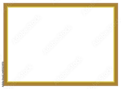 vintage frame with ornament, frame for a text and photo vector illustration
