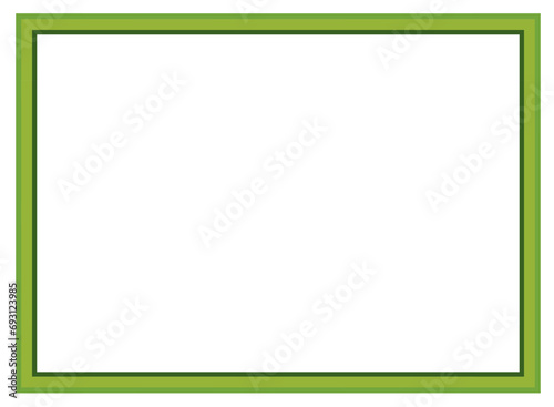 vintage frame with ornament, frame for a text and photo vector illustration